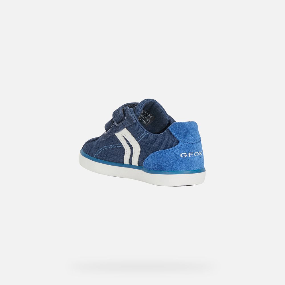 Tenis Geox Bebe Azul Marinho - Baby Kilwi Boy - THJUW7845